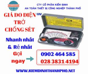 hình ảnh giá đo điện trở chống sét