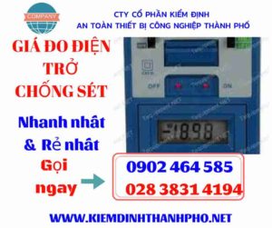 hình ảnh giá đo điện trở chống sét