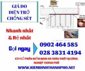 hình ảnh giá đo điện trở chống sét