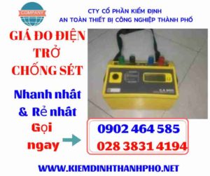 hình ảnh giá đo điện trở chống sét