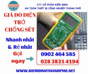 hình ảnh giá đo điện trở chống sét