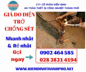 hình ảnh giá đo điện trở chống sét