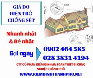 hình ảnh giá đo điện trở chống sét