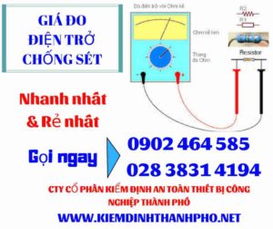 hình ảnh giá đo điện trở chống sét