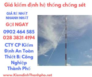 hình ảnh Giá kiểm định hệ thống chống sét