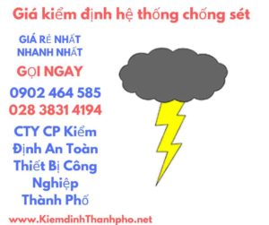 hình ảnh Giá kiểm định hệ thống chống sét