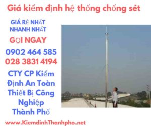 hình ảnh Giá kiểm định hệ thống chống sét