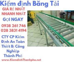 hình ảnh kiểm định băng tải