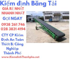 hình ảnh kiểm định băng tải