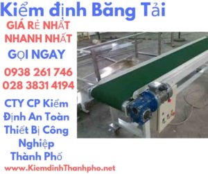 hình ảnh kiểm định băng tải