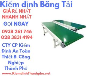 hình ảnh kiểm định băng tải