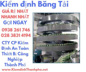 hình ảnh kiểm định băng tải