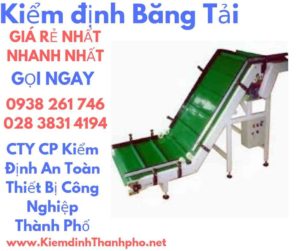 hình ảnh kiểm định băng tải