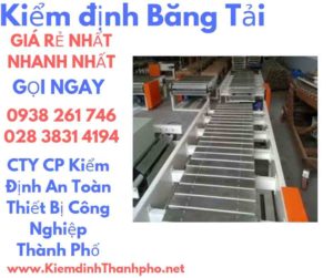 hình ảnh kiểm định băng tải