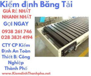 hình ảnh kiểm định băng tải