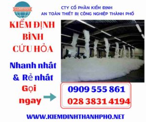 hình ảnh kiểm định bình cứu hỏa