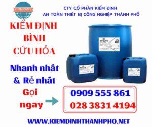 hình ảnh kiểm định bình cứu hỏa