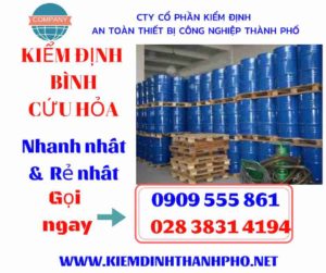 hình ảnh kiểm định bình cứu hỏa