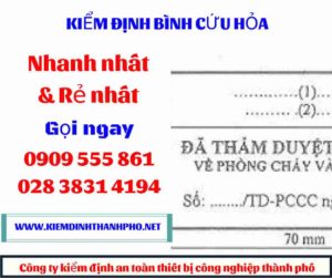 hình ảnh kiểm định bình cứu hỏa