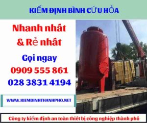 hình ảnh kiểm định bình cứu hỏa