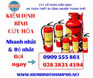 hình ảnh kiểm định bình cứu hỏa