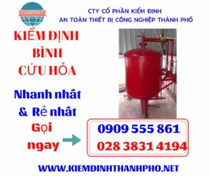 hình ảnh kiểm định bình cứu hỏa