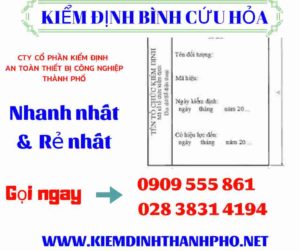 hình ảnh kiểm định bình cứu hỏa