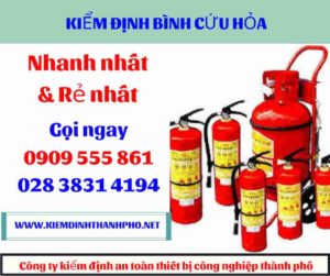 hình ảnh Kiểm định bình cứu hỏa