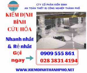 hình ảnh kiểm định bình cứu hỏa