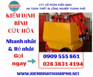 hình ảnh kiểm định bình cứu hỏa