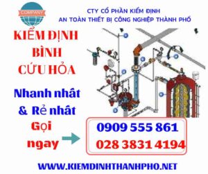 hình ảnh kiểm định bình cứu hỏa