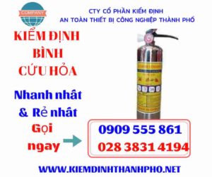 hình ảnh kiểm định bình cứu hỏa