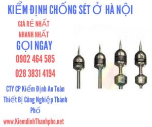 hình ảnh kiểm định chống sét ở Hà Nội