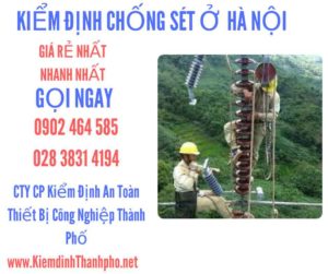 hình ảnh kiểm định chống sét ở Hà Nội