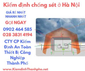 hình ảnh kiểm định chống sét ở Hà Nội