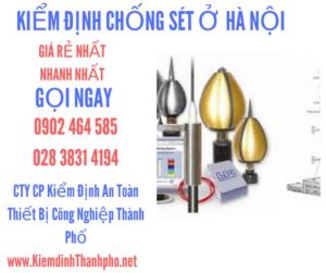 hình ảnh kiểm định chống sét ở Hà Nội