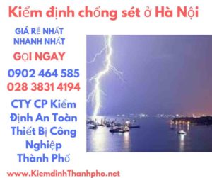 hình ảnh kiểm định chống sét ở Hà Nội