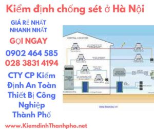 hình ảnh kiểm định chống sét ở Hà Nội