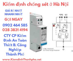 hình ảnh kiểm định chống sét ở Hà Nội