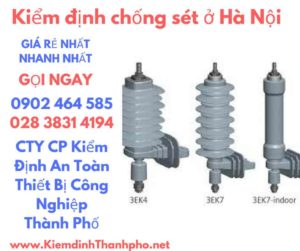 hình ảnh kiểm định chống sét ở Hà Nội