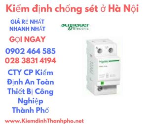 hình ảnh kiểm định chống sét ở Hà Nội