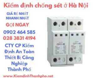 hình ảnh kiểm định chống sét ở Hà Nội