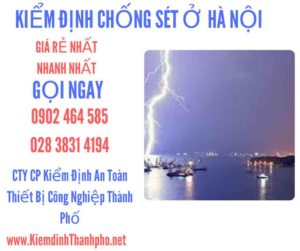 hình ảnh kiểm định chống sét ở Hà Nội