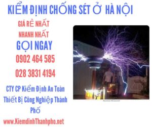 hình ảnh kiểm định chống sét ở Hà Nội