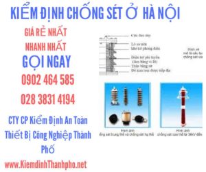 hình ảnh kiểm định chống sét ở Hà Nội