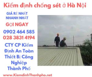 hình ảnh kiểm định chống sét ở Hà Nội