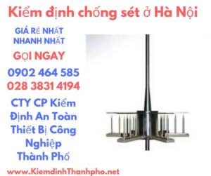 hình ảnh kiểm định chống sét ở Hà Nội