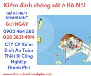 hình ảnh kiểm định chống sét ở Hà Nội