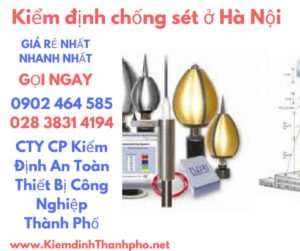 hình ảnh kiểm định chống sét ở Hà Nội