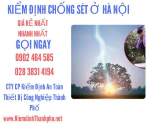 hình ảnh kiểm định chống sét ở Hà Nội